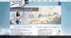 Desktop Screenshot of nuoveali.it